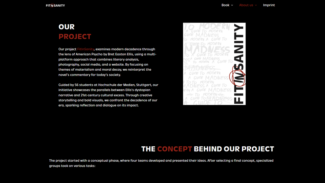FitInSanity website preview